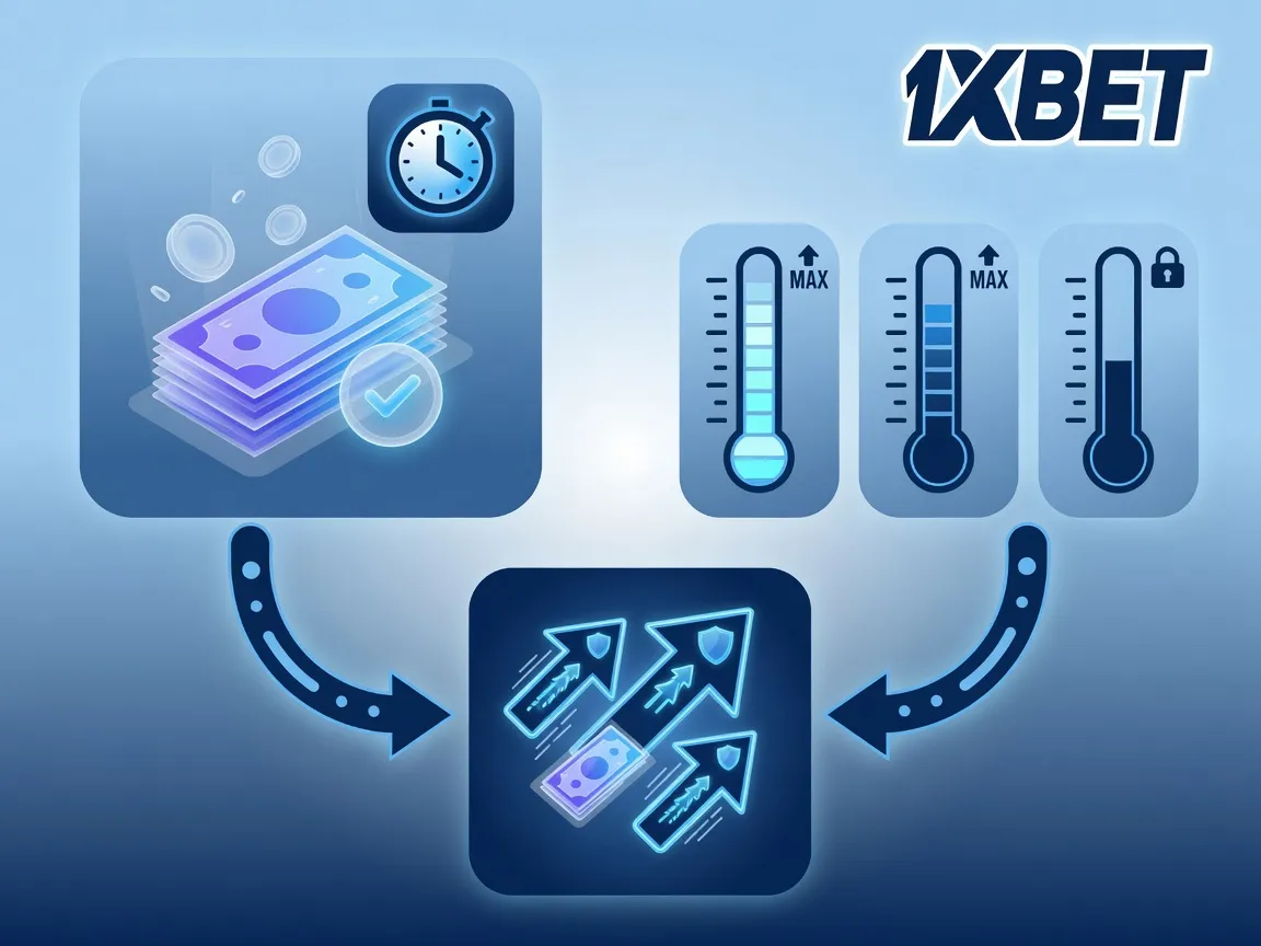 1xbet az çıxarış müddəti və şərtləri